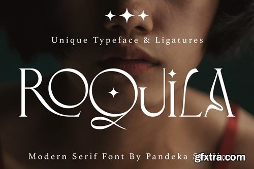 Roquila - Modern Luxury Serif P4NN8AC