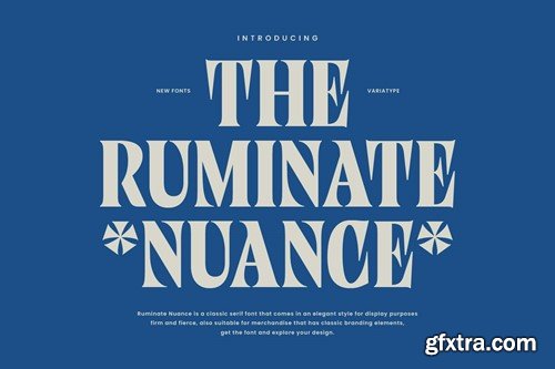 Ruminate Nuance - Classic Serif 3T8AJFG