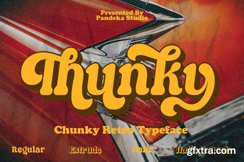 Thunky - Modern Decorative Retro B88KET2