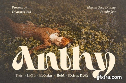 Anthy - Decorative Modern Serif K7EQ2CR