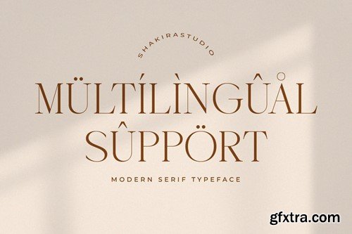 Orlente - Modern Serif Font EKLQVPL