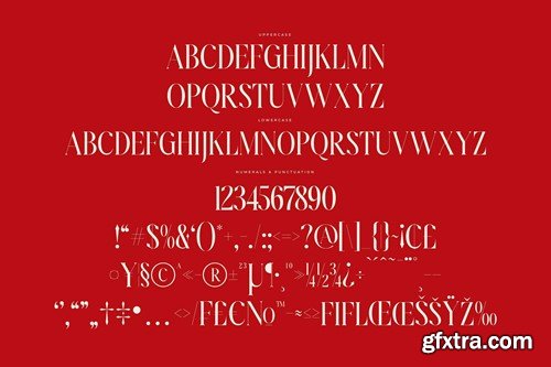 Amodhev Modern Serif Font HGZVYTC