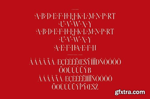 Amodhev Modern Serif Font HGZVYTC