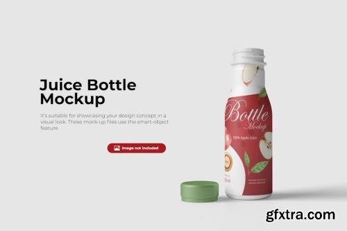 Juice Bottle Mockup Collections 13xPSD