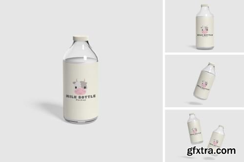 Juice Bottle Mockup Collections 13xPSD