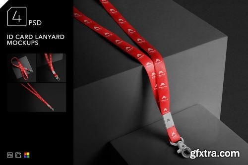 Lanyard Mockup Collections #2 15xPSD