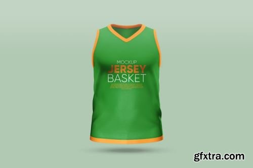 Basketball Jersey Mockup Collections 14xPSD