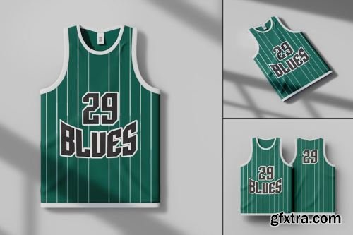 Basketball Jersey Mockup Collections 14xPSD