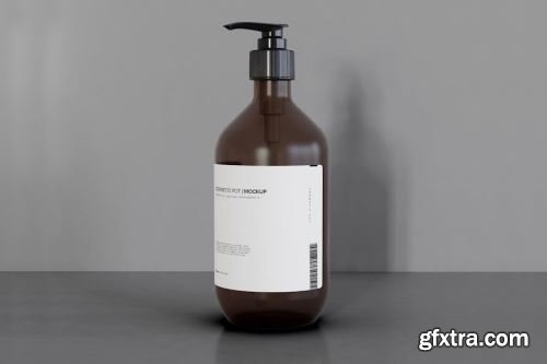 Plastic Shampoo Bottle Mockup Collections 14xPSD