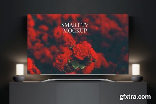 Smart TV Mockup Collections 12xPSD