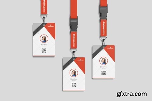 Lanyard Mockup Collections #3 14xPSD