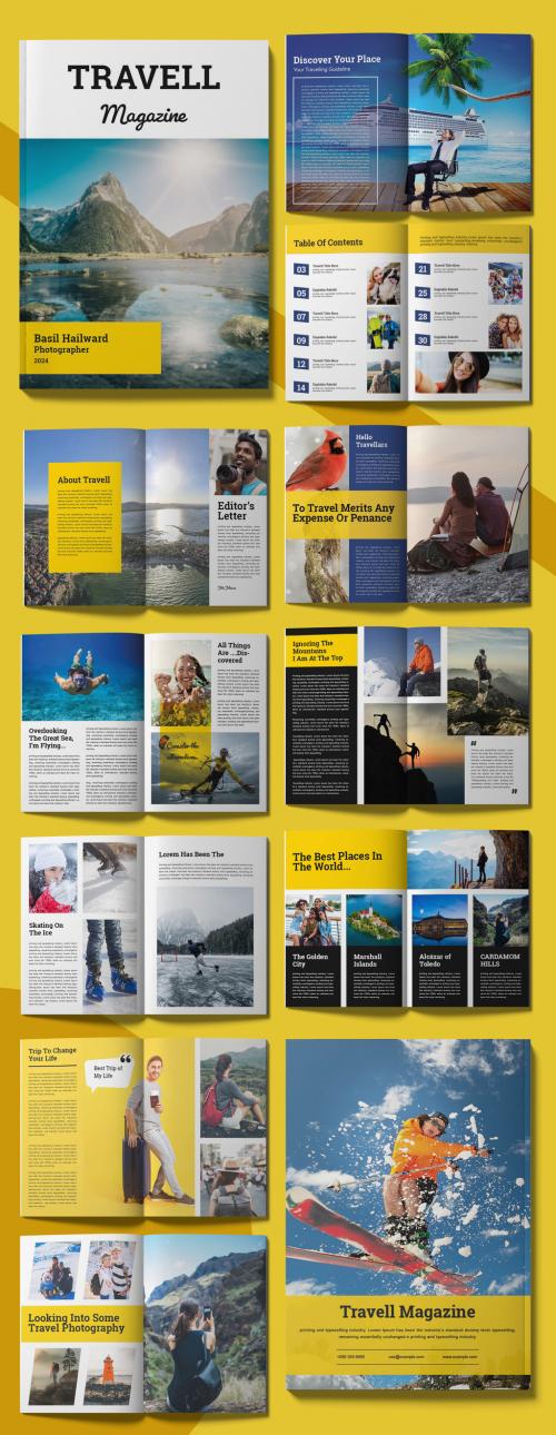 Travel Magazine Layout