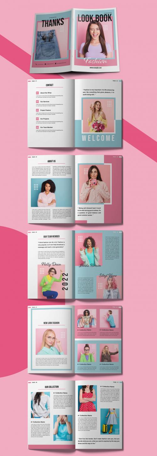 Look Book Magazine Layout