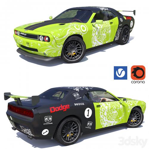 dodge challenger racing