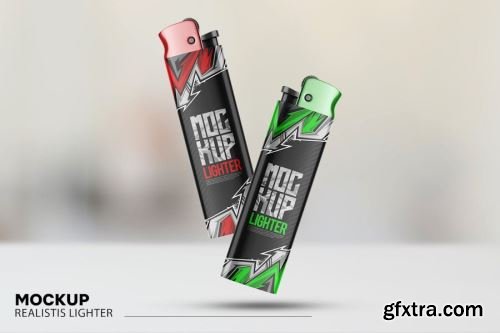Lighters Mockups Collections 14xPSD
