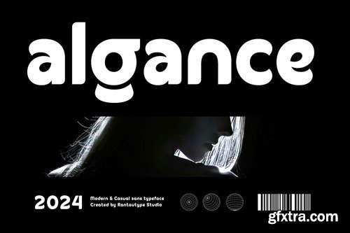 Algance Modern Sans Typeface FA7RX39