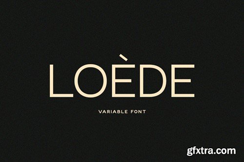 Loede - Clean Sans Family (+Variable) KCHJ7BV