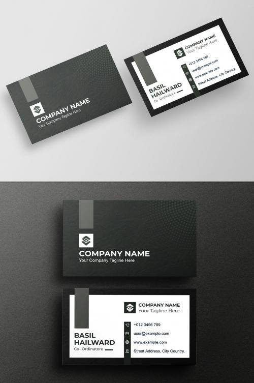 Black Business Card