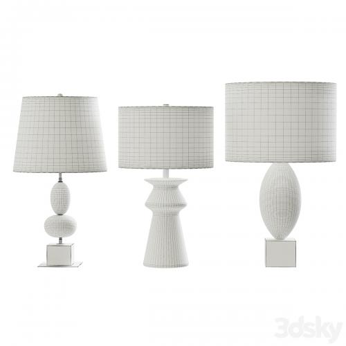 table lamp set01- Versa & Dani & Amagansett