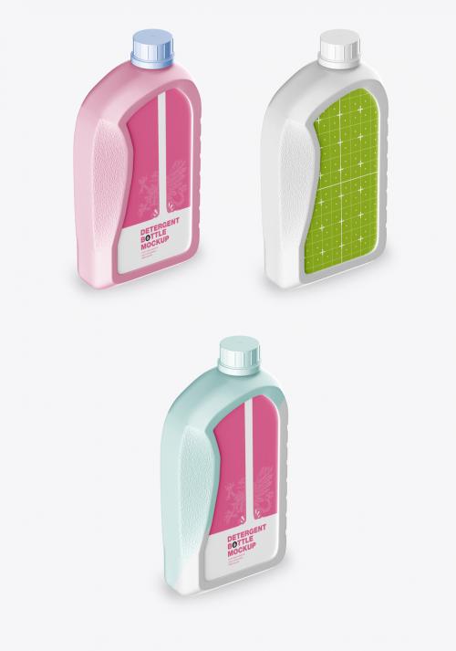 Detergent Bottle Mockup