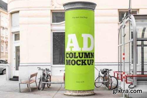 Exterior Advertising Mockup Collections #2 14xPSD