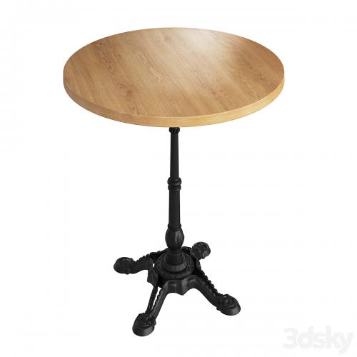 One leg loft table