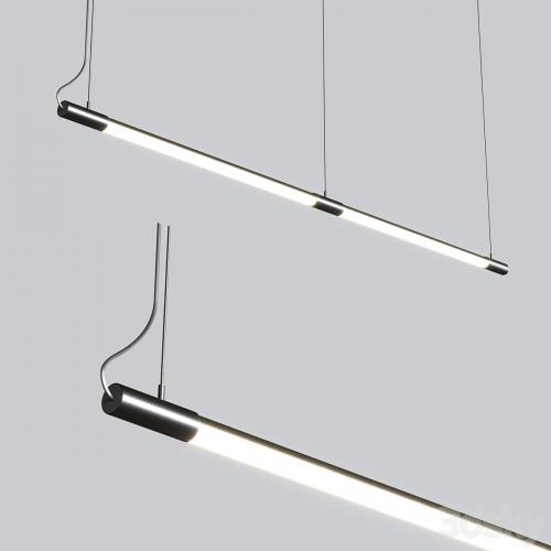 Thin Multiples Dyad Vertical Linear Suspension Light