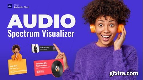 Videohive Music Radio Podcast - Audio Spectrum Visualizer 37297382