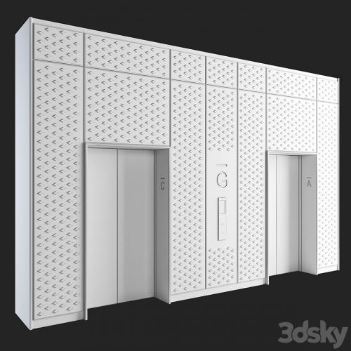 Wall panel Elevator 3