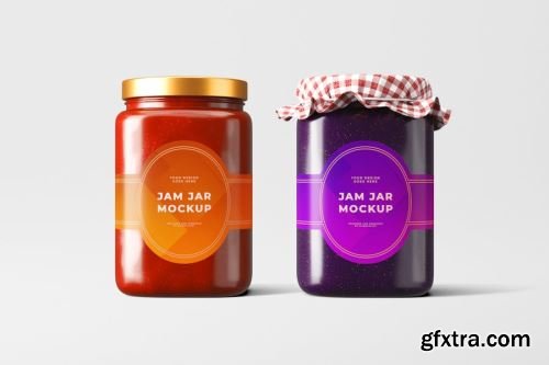 Honey Jar Mockup Collections #1 14xPSD