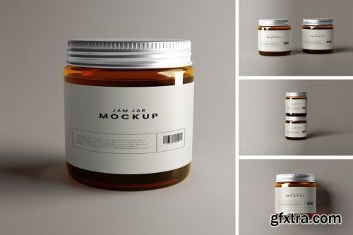 Honey Jar Mockup Collections #1 14xPSD