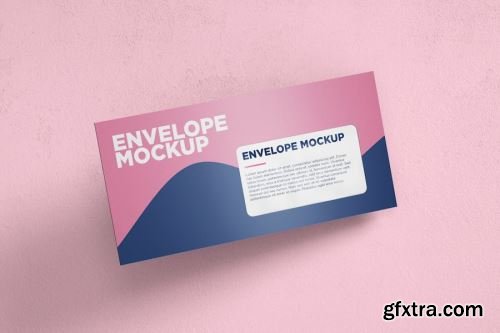 Isometric Cardboard Envelope Mockups Collections 15xPSD