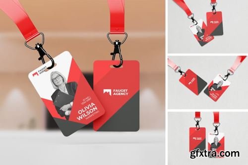 Lanyard Mockup Collections #9 14xPSD