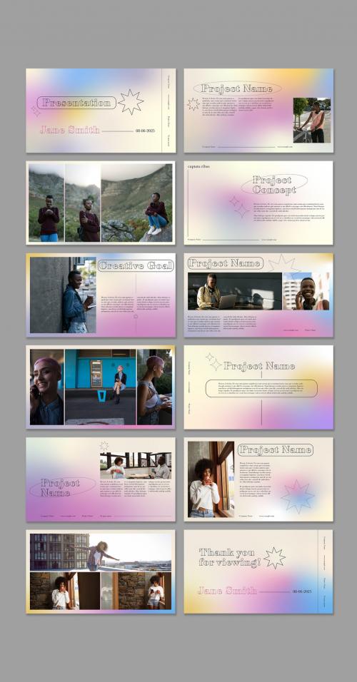 Gradient Presentation Layout