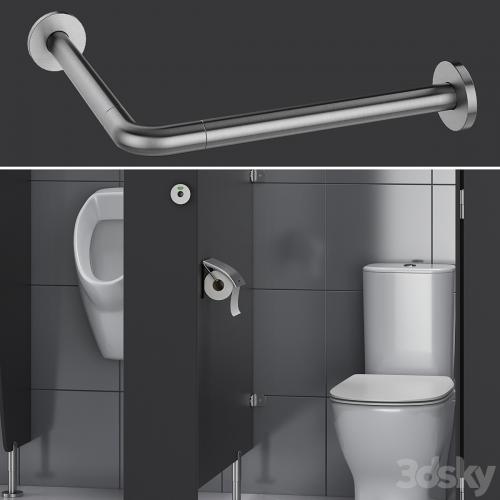 Sanitary partitions for public toilets FunderMax 1 (constructor)