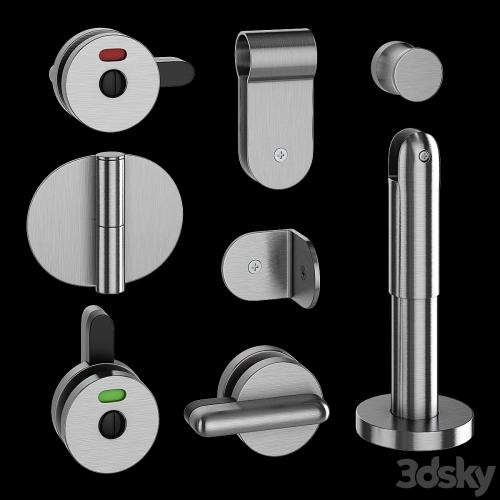 Sanitary partitions for public toilets FunderMax 1 (constructor)