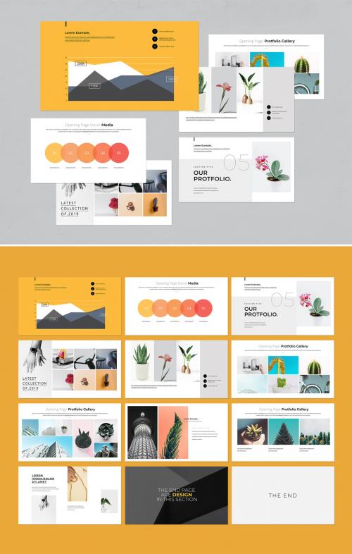 Protfolio Presentation Layout