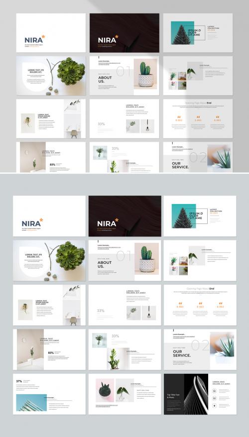 Minimalist Presentation Layout