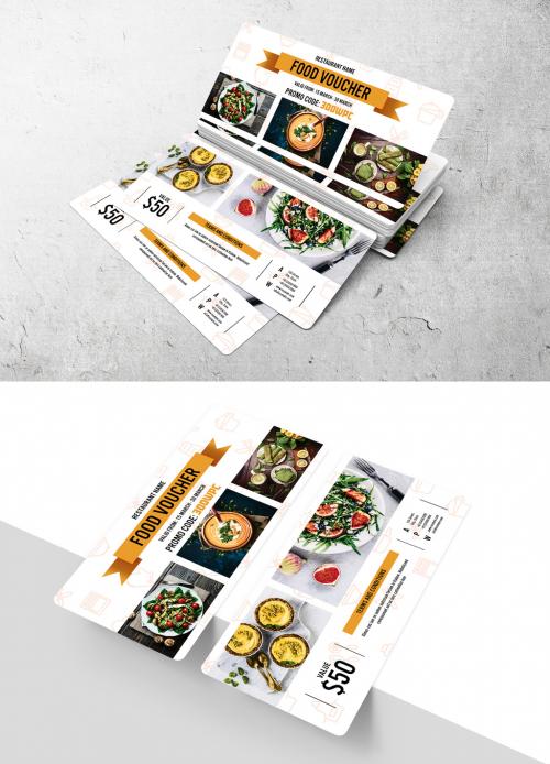 Food Voucher Layout