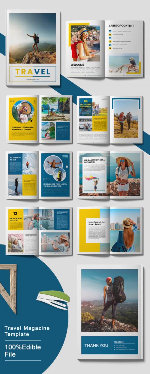 Travel Magazine Layout