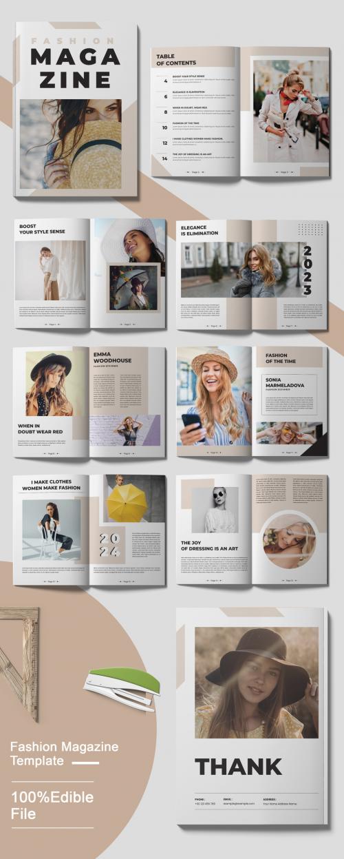 Fashion Magazine Layout