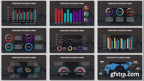 Videohive Minimalisic Infographic 25128258