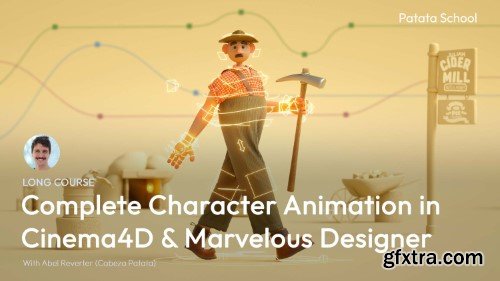 Patata School - Complete Character Animation in C4D & Marvelous Designer