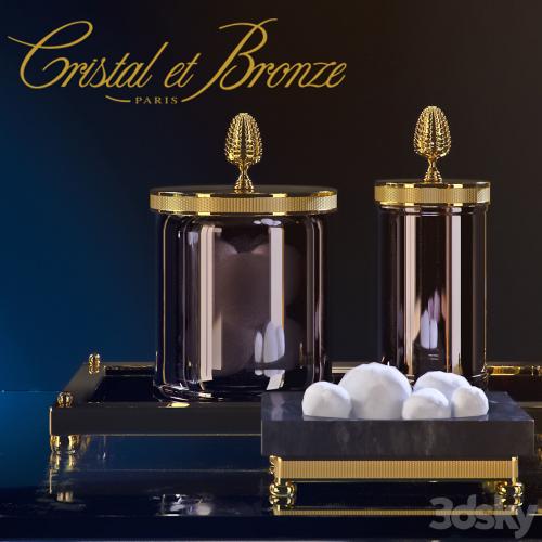 Cristal Et Bronze - Prestige - Cisele Obsidienne