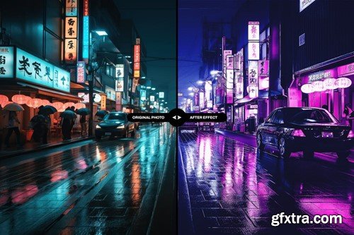 Cyberpunk Photo Effect AHBYXCU