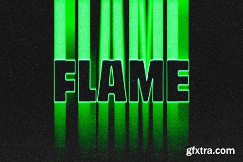 Flame Fading Text Effect TJAAJPS