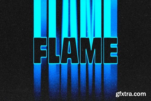 Flame Fading Text Effect TJAAJPS