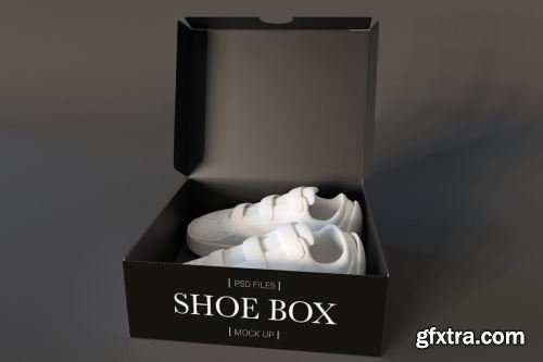 Shoes Box Mockup Collections 13xPSD