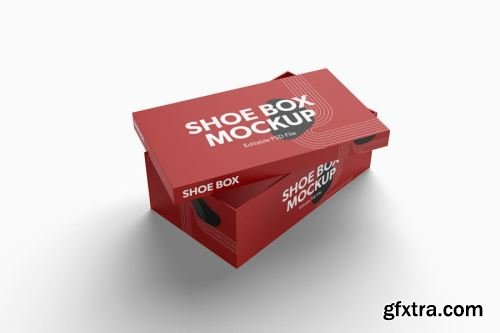 Shoes Box Mockup Collections 13xPSD