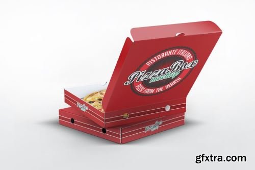Pizza Box Mockup Collections 13xPSD
